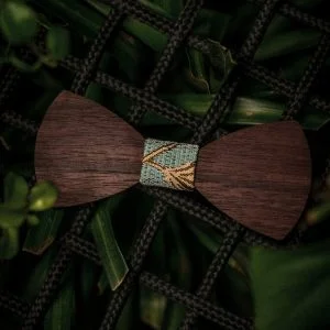 Noeud papillon en bois de Noyer